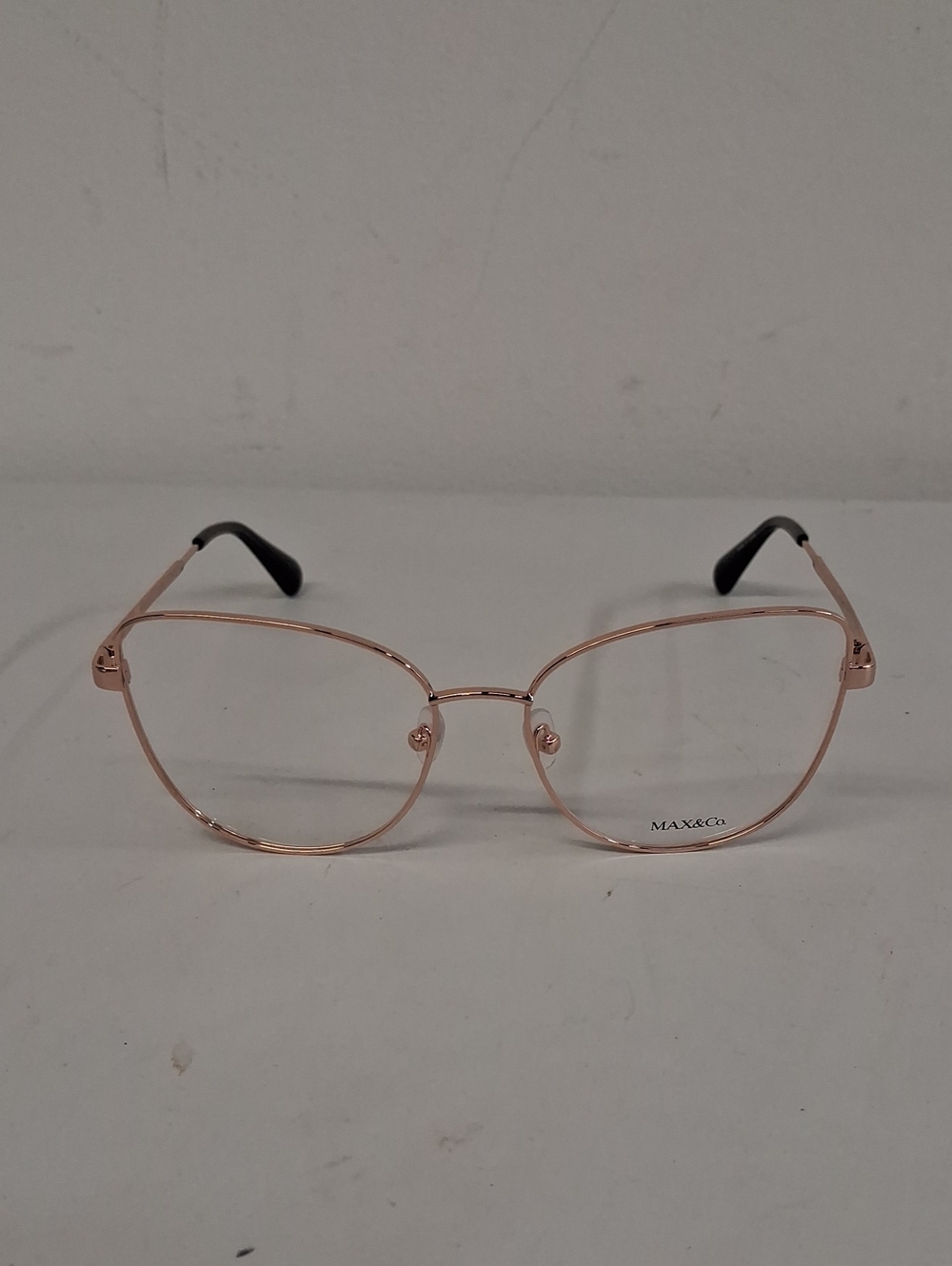 NWOT Womens Rxable Max & Co. MO5018 033 Rose Gold Eyeglass Frames